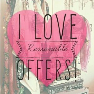 Make A Reasonable Offer❤️